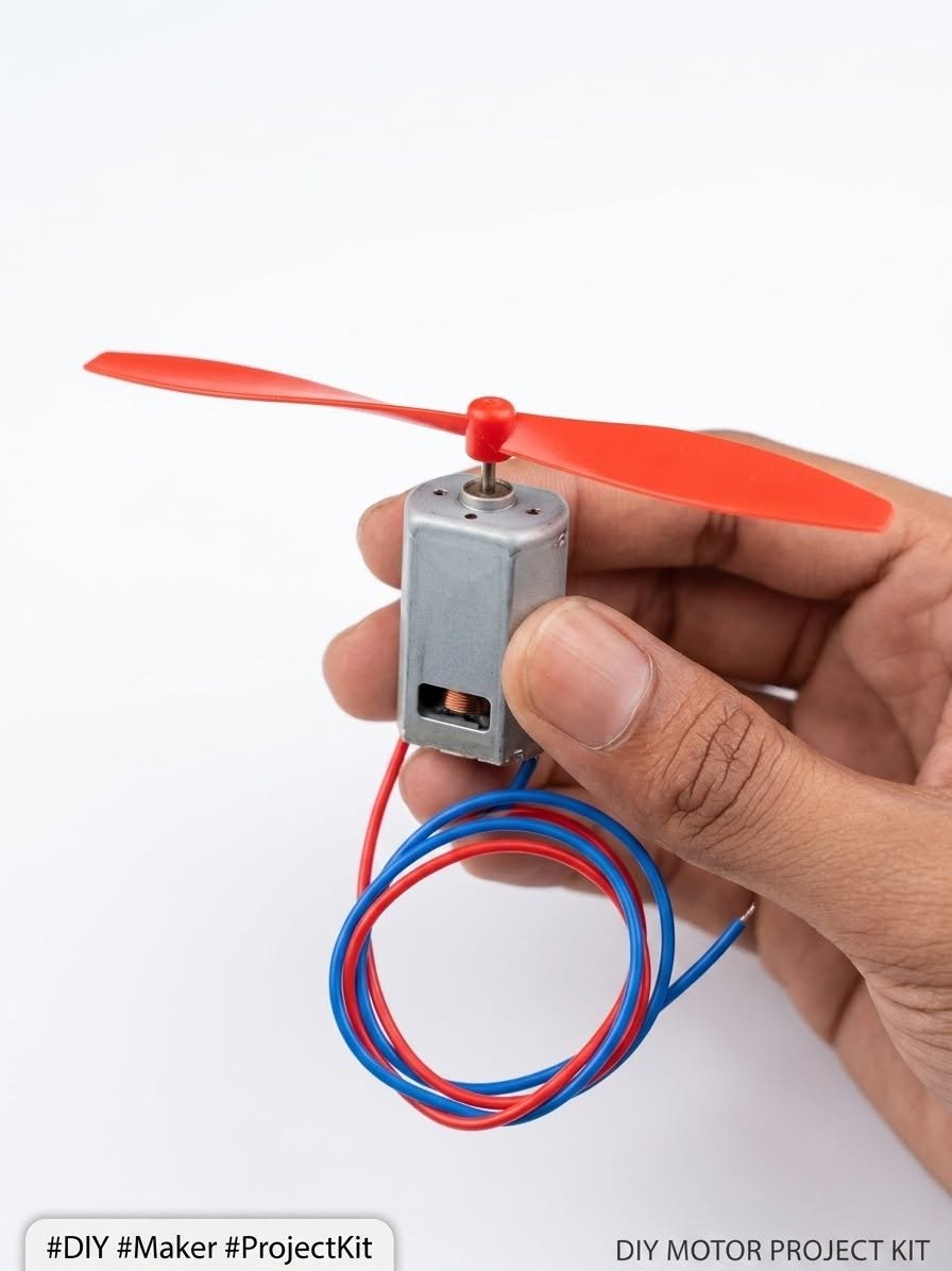 721082486_122111493951349998_3062139086259468730_n 180 High-Speed DC Motor Carbon Brushed | 180 হাই স্পিড কার্বন ব্রাশড DC মোটর - Image 1
